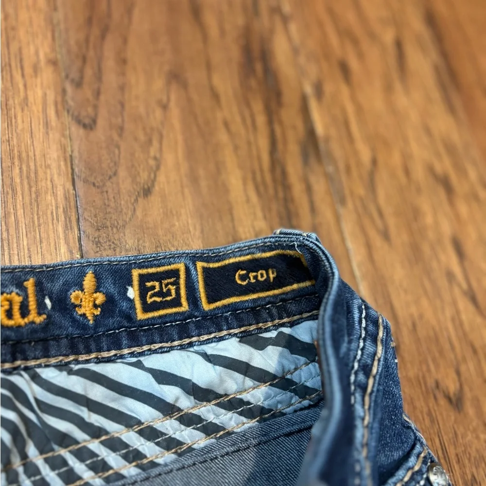 Rock Revival “Sukara” Crop Skinny Jeans – Size 25 - Picture 6 of 12